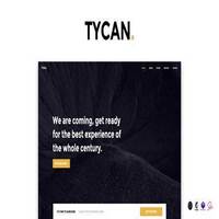 قالب HTML به زودی TYCAN