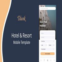 قالب HTML هتلداری Tdunk