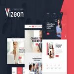 قالب HTML شرکتی Vizeon