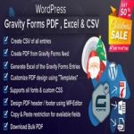 افزونه WordPress Gravity Forms PDF Excel & CSV
