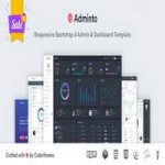 قالب Adminto – Responsive Admin & Dashboard Template