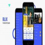 قالب Blix – قالب HTML موبایل