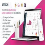 قالب Jetson – کیت رابط کاربری و قالب مدیریتی Bootstrap چندمنظوره