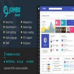 قالب Jumbo React – قالب HTML متریال راست چین