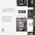 قالب Launchkit – قالب HTML صفحه فرود