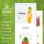 قالب Organive – قالب HTML فروش مواد غذایی و محصولات ارگانیک
