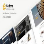 قالب HTML معماری و ساختمانی Sedona