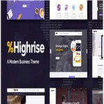 قالب Highrise برای وردپرس