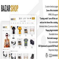 قالب فروشگاهی Bazar Shop برای وردپرس