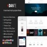 قالب Dante برای وردپرس