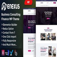 قالب شرکتی Enexus برای وردپرس