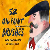 براش پروکریت Oil Paint Brushes for Procreate