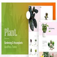 قالب Plant برای وردپرس