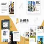قالب Saaram برای وردپرس