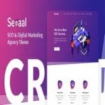 قالب سئو و بازاریابی دیجیتال Seoaal برای وردپرس