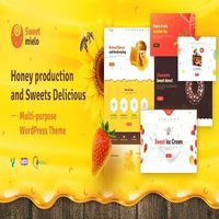 قالب SweetMielo – قالب زنبورداری و فروش عسل وردپرس
