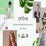 قالب Antive – قالب فروشگاهی مینیمال وردپرس راست چین