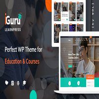 قالب آموزشی iGuru برای وردپرس