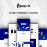 قالب شرکتی و استارت آپ وردپرس Incubator
