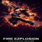 اکشن فتوشاپ Fire Explosion