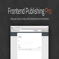 افزونه Frontend Publishing Pro برای وردپرس