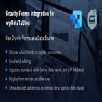 افزونه Gravity Forms integration for wpDataTables