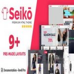 قالب HTML فروشگاهی Seiko