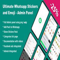 اپلیکیشن Ultimate Whatsapp Stickers and Emoji