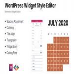 افزونه WordPress Widget Style Editor برای المنتور