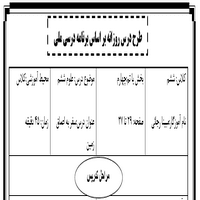 طرح درس روزانه پایه ششم ابتدایی درس سفر به اعماق زمین