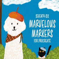 مجموعه براش ۷۶ Marvelous Markers برای پروکریت