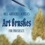 قلم موی جوهر پروکریت Ink Brushes