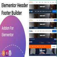 افزونه Elementor Header Footer Builder