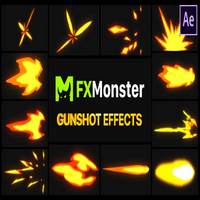 افتر افکت Gunshot Effects