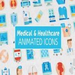 افترافکت Medical & Healthcare Icons  آیکن های پزشکی