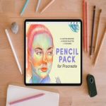 پک براش پروکریت به سبک مداد رنگی Pencil Pack