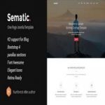 قالب تک صفحه Sematic برای جوملا