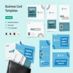 طرح لایه باز کارت ویزیت Business Card JG95XCB