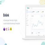 قالب مدیریت بوت استرپ Enlink