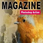 اکشن فوتوشاپ مجله Magazine – Photoshop Action