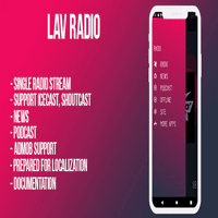 سورس اپلیکیشن موبایل رادیو Lov Radio Bundle (android & ios pack)