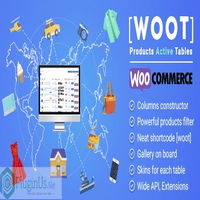 افزونه WooCommerce Active Products Tables – WOOT