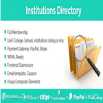 افزونه Institutions Directory برای وردپرس