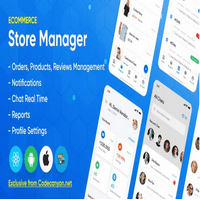 اپلیکیشن React Native فروشگاهی Store Manager برای وردپرس