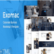 قالب Bootstrap 5 شرکتی Exomac