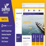 قالب HTML حمل و نقل Shipper Logistic