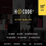 قالب HTML چندمنظوره H-Code
