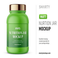 موکاپ قوطی پروتئین Matt nurtion jar