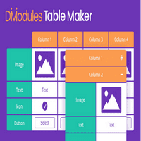 افزونه Divi Modules Table Maker - پاور ورد-افزونه Divi Modules Table Maker