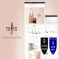 قالب Tote برای وردپرس